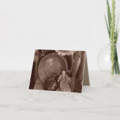 初期のな収集のブランクのメッセージカードおよび封筒 カード (正面)