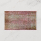 初期のな名刺 名刺 (裏面)