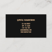 初期のな国湖のボートのカヌーの魚釣り 名刺 (裏面)