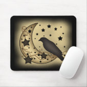 初期のな星明かりのカラスのマウスパッド マウスパッド (マウス)