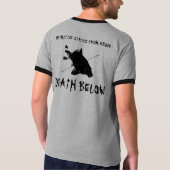 初期のな殴打- BowfishingのTシャツ Tシャツ (裏面)