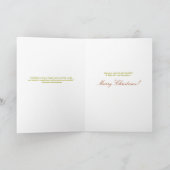 初期のな民芸の人形のクリスマスカード- Gwendolyn シーズンカード (内部)