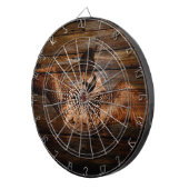 初期のな納屋の木製の西欧諸国の水鳥の水潜り鳥 ダーツボード (正面右)