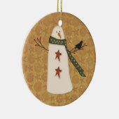 初期のな雪だるまのオーナメント セラミックオーナメント (右)