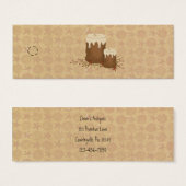 初期のキャンドルスキニーつるラベル (正面&裏面)