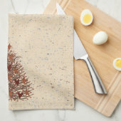 初期のクリスマスツリーキッチンタオル キッチンタオル (四つ折り)