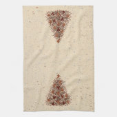 初期のクリスマスツリーキッチンタオル キッチンタオル (縦)