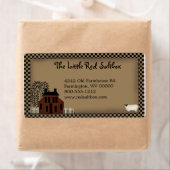 初期のサルトボックスハウス出荷ラベル ラベル (インサイチュ)