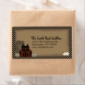 初期のサルトボックスハウス出荷ラベル ラベル (インサイチュ)