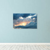 初期のショーに戻る キャンバスプリント (インサイチュ (ウッドフロア))