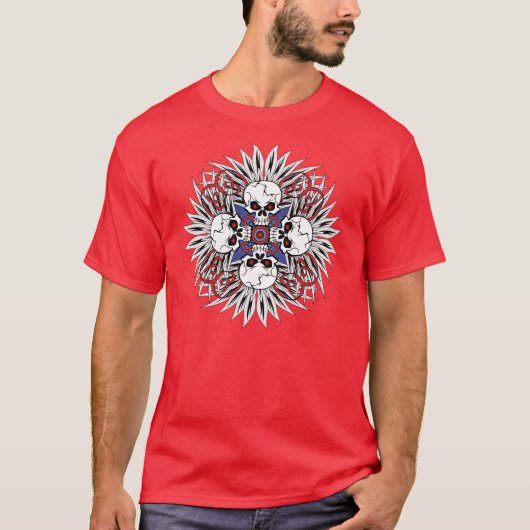 初期のスカル Tシャツ (正面)