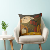 「初期のスタイル/ようこそ」装飾用クッション クッション (椅子)