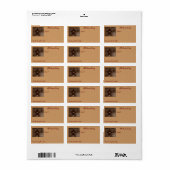 初期のデザインラベル ラベル (フルシート)