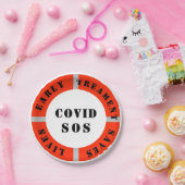 初期のトリートメント救生活 ペーパープレート (パーティー)