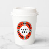 初期のトリートメント救生活 紙コップ (裏面)