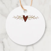 初期のハートラウンドつるラベル フェイバータグ (裏面)