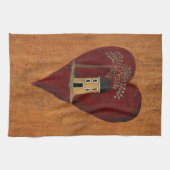 初期のハート キッチンタオル (横)