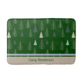 初期のパインズオングリーン バスマット (正面)