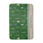 初期のパインズオングリーン バスマット (正面縦)