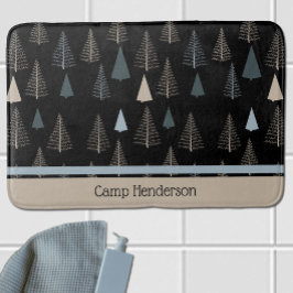 初期のパインズオンブラック バスマット