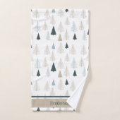 初期のパインズオンホワイト バスタオルセット (ハンドタオル)