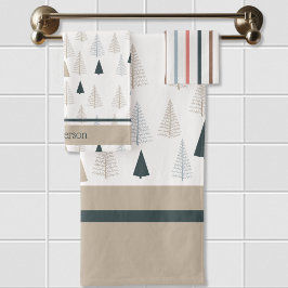 初期のパインズオンホワイト バスタオルセット