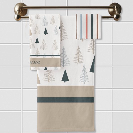 初期のパインズオンホワイト バスタオルセット