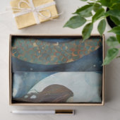 初期のマーメイド&モーンス絵画のデコペ 薄葉紙 (ギフト)