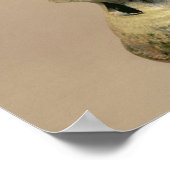 初期の中国の陶器灯墓の遺物 ポスター (角)