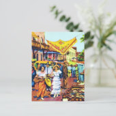 初期の典型的なロサンゼルス – オルベラ通り ポストカード (スタンド正面)