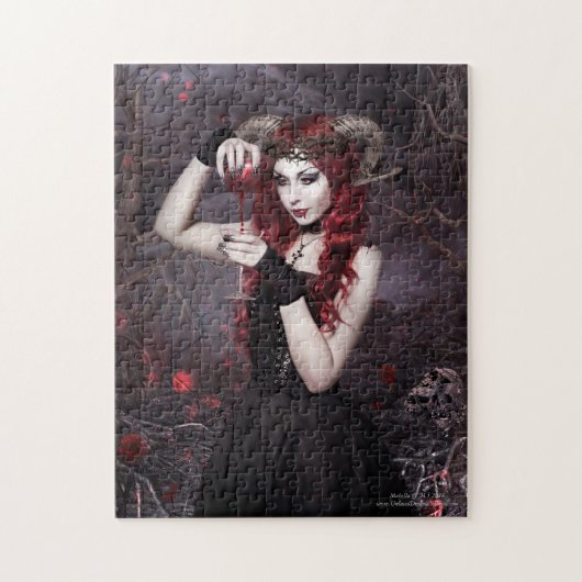 初期の命とり ジグソーパズル (縦)