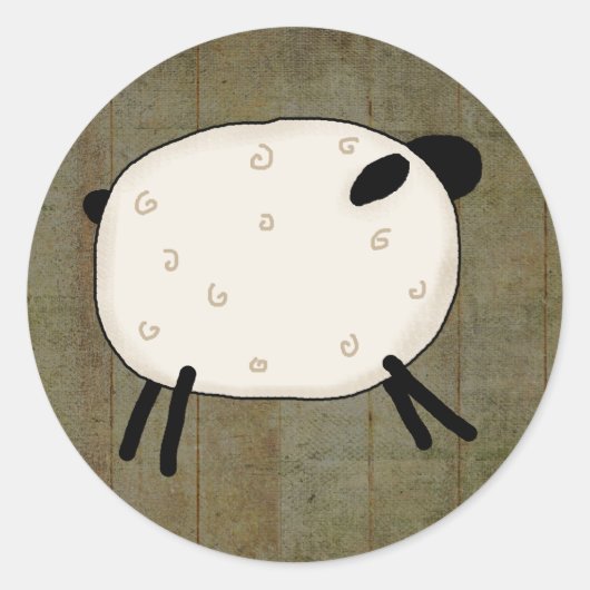 初期の国 ラウンドシール (正面)