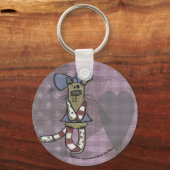 初期の子猫 キーホルダー (正面)