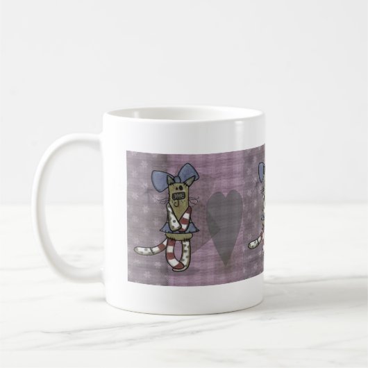 初期の子猫 コーヒーマグカップ (左)