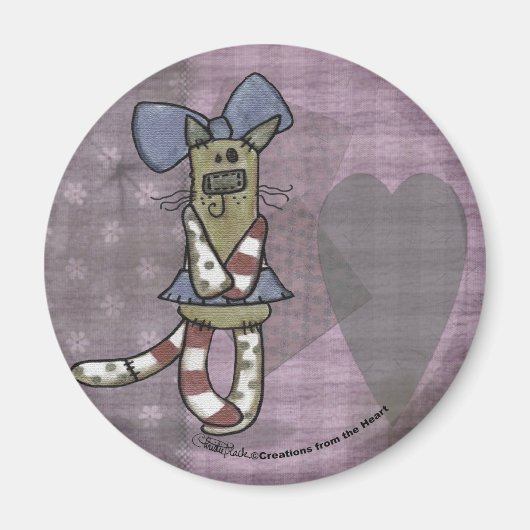 初期の子猫 マグネット (正面)