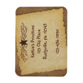 初期の紙プレミアム磁石 マグネット (縦)