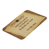 初期の紙プレミアム磁石 マグネット (左側)