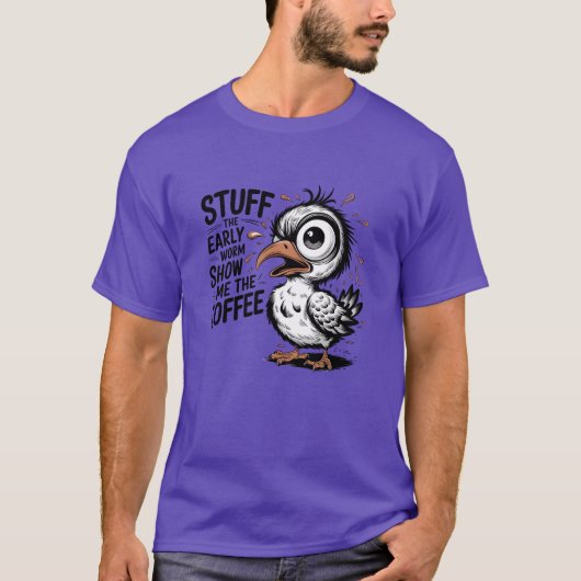 初期の虫が友達を見せてくれる Tシャツ (正面)