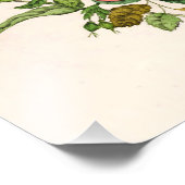 初期の野生のバラ、ペンステモンヒゲ – タン(1868) フォトプリント            (角)