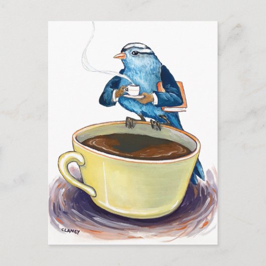 初期の鳥はがき ポストカード (正面)