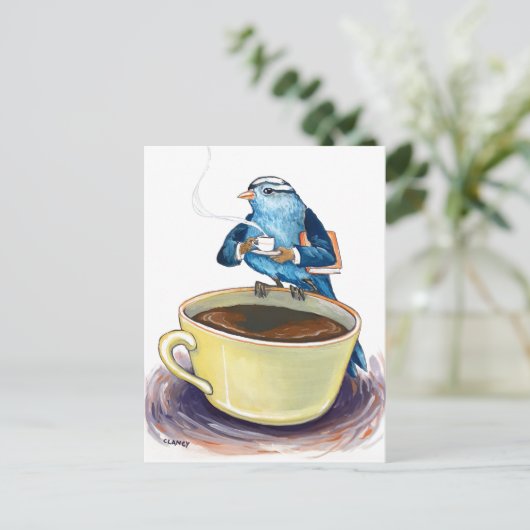 初期の鳥はがき ポストカード (スタンド正面)