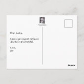 初期の鳥はがき ポストカード (裏面)