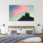 初期の鳥 キャンバスプリント (インサイチュ (寝室))