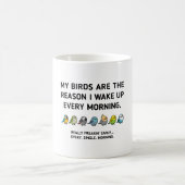 初期の鳥 コーヒーマグカップ (中央)