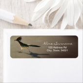 初期の鳥、差出人住所ラベル ラベル (インサイチュ)