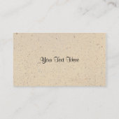 初期のFaith Family Friends名刺 名刺 (裏面)