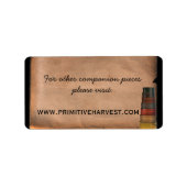 初期のHarvest Special Label ラベル (正面)