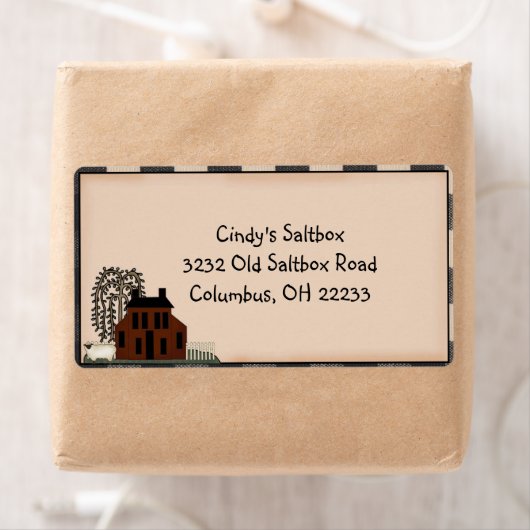 初期のSaltbox国ラベル ラベル (インサイチュ)