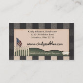 初期のSaltbox Country名刺 名刺 (裏面)