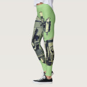 初期ウィスコンシン型モータガスエンジン機械ロボット レギンス (左)